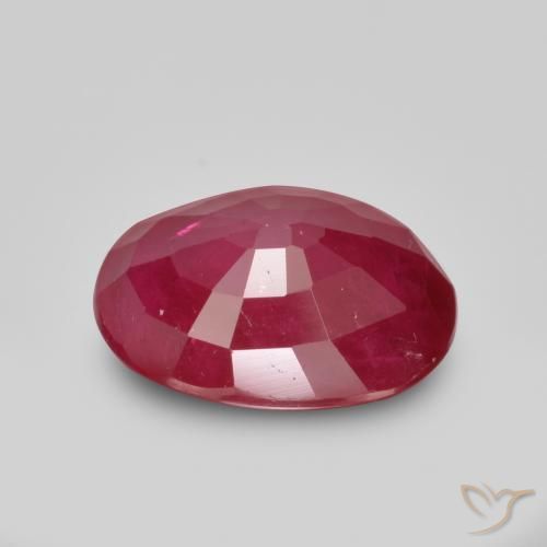 9,17 ctw natürlicher Marmelade Rot Rubin, Oval, VS-SI