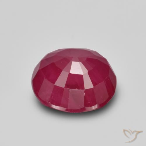 9,17 ctw natürlicher Mittelrot Rubin, Oval, VS-SI