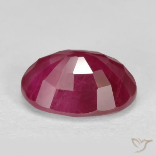 9,17 ctw natürlicher Rosaig-rot Rubin, Oval, VS-SI