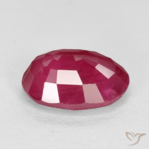 9,17 ctw natürlicher Mittelrot Rubin, Oval, VS-SI