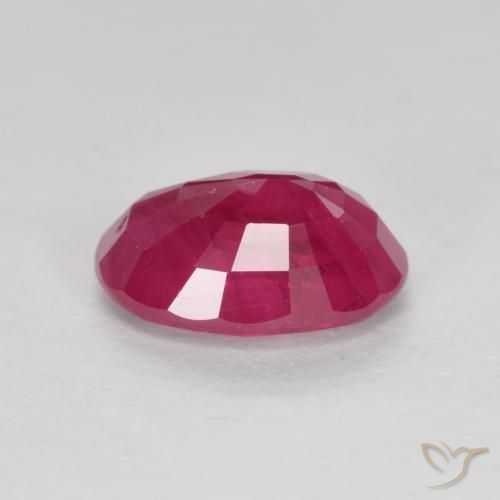 9,17 ctw natürlicher Mittelrot Rubin, Oval, SI
