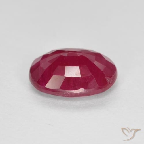 9,17 ctw natürlicher Marmelade Rot Rubin, Oval, SI