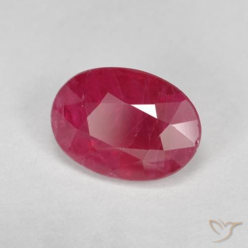 9,17 ctw natürlicher Marmelade Rot Rubin, Oval, VS-SI