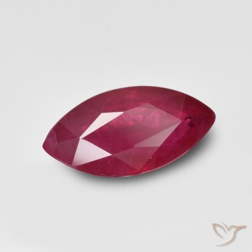 9,17 ctw natürlicher Rosaig-rot Rubin, Marquise, VS-SI