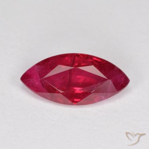 1.17ct Natürlicher Marmelade Rot Rubin, Marquise, SI