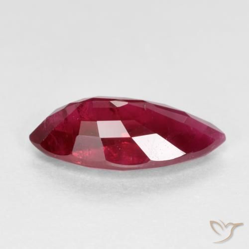 9,17 ctw natürlicher Mittelrot Rubin, Marquise, SI