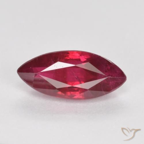 1.06ct Natürlicher Blutrot Rubin, Marquise, SI