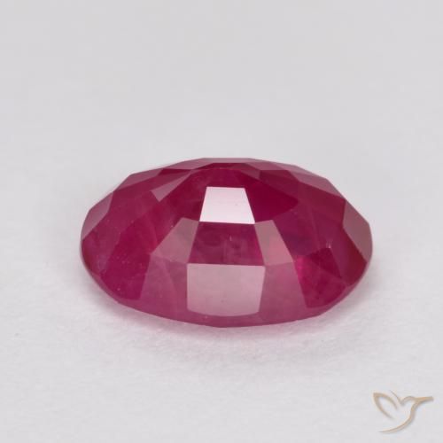 9,17 ctw natürlicher Mittelrot Rubin, Oval, VS-SI