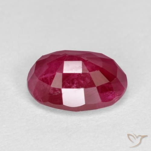 9,17 ctw natürlicher Marmelade Rot Rubin, Oval, SI