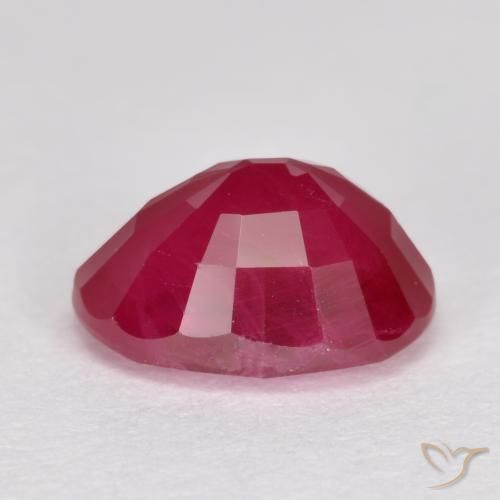 9,17 ctw natürlicher Marmelade Rot Rubin, Oval, SI