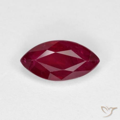 1.06ct Natürlicher tiefrot Rubin, Marquise, VS-SI