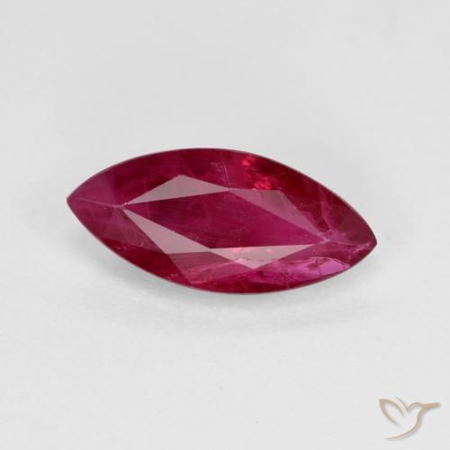 1.20ct Natürlicher tiefrot Rubin, Marquise, VS-SI