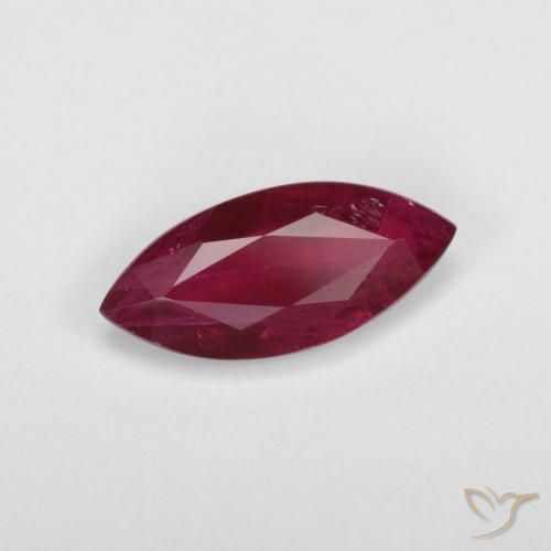 9,17 ctw natürlicher Weinrot Rubin, Marquise, VS-SI