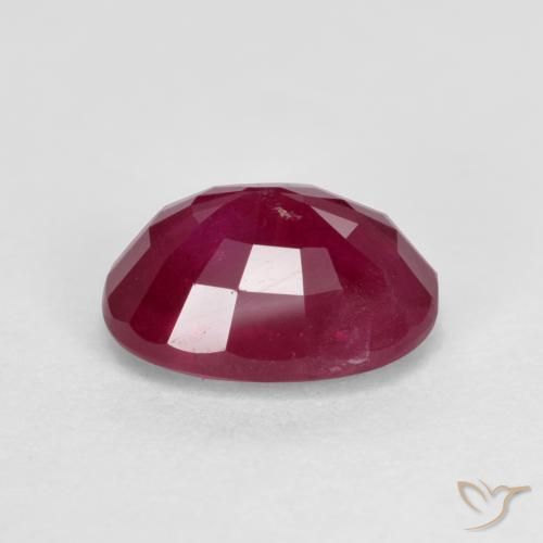 9,17 ctw natürlicher Mittelrot Rubin, Oval, VS-SI