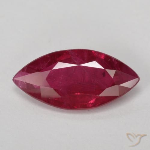 1.00ct Natürlicher Blutrot Rubin, Marquise, VS-SI