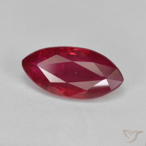 1.89ct Natürlicher Marmelade Rot Rubin, Marquise, VS-SI