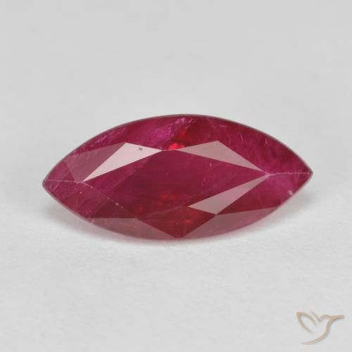 1.80ct Natürlicher Mittelrot Rubin, Marquise, VS-SI