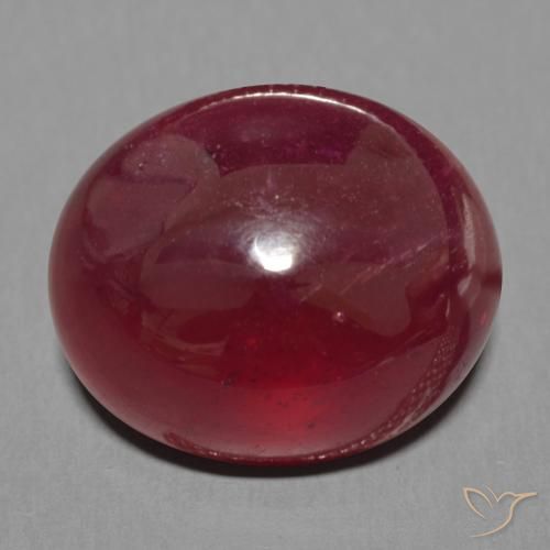 16.77ct Natürlicher Weinrot Rubin, Oval, Lichtdurchlässig