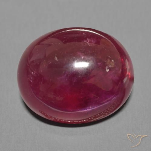 23.40ct Natürlicher Weinrot Rubin, Oval, Lichtdurchlässig