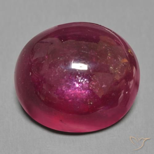 9,17 ctw natürlicher Weinrot Rubin, Oval, Lichtdurchlässig