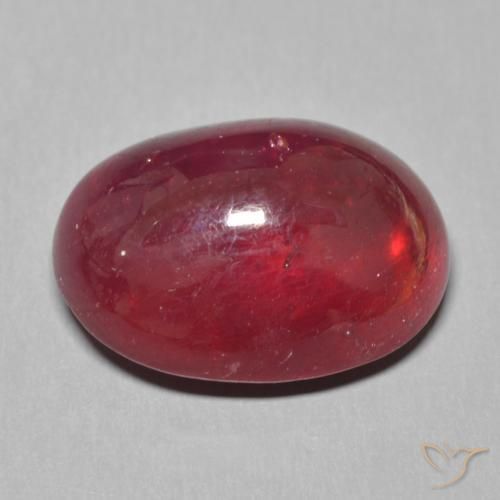 9,17 ctw natürlicher Weinrot Rubin, Oval, Lichtdurchlässig