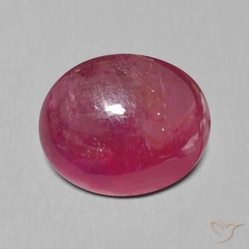 11.20ct Natürlicher dunkelrot Rubin, Oval, Lichtdurchlässig