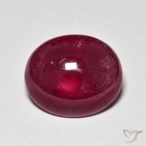7.91ct Natürlicher Weinrot Rubin, Oval, Lichtdurchlässig