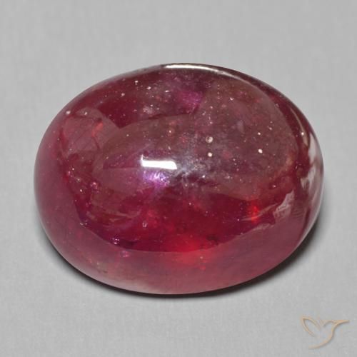 25.56ct Natürlicher tiefrot Rubin, Oval, Lichtdurchlässig