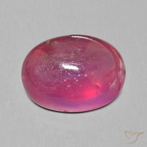 13.54ct Natürlicher Hellrot Rubin, Oval, Lichtdurchlässig