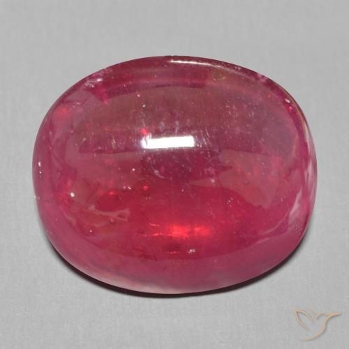 15.39ct Natürlicher tiefrot Rubin, Oval, Lichtdurchlässig