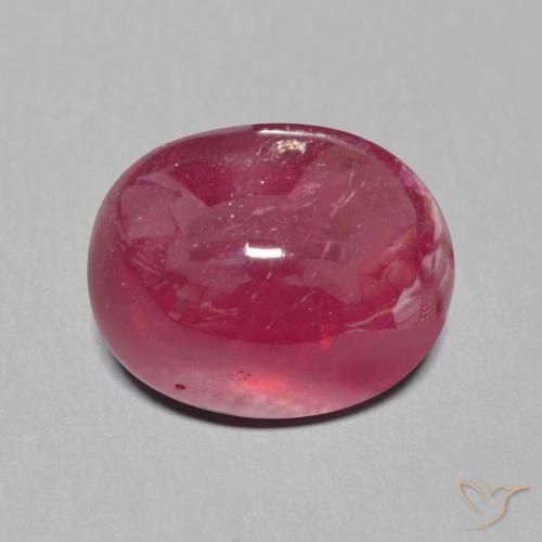 10.44ct Natürlicher tiefrot Rubin, Oval, Lichtdurchlässig