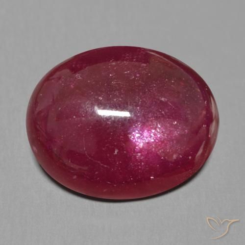 17.52ct Natürlicher tiefrot Rubin, Oval, Lichtdurchlässig