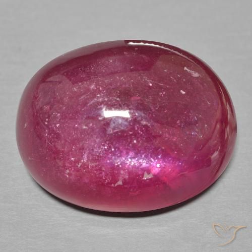 18.86ct Natürlicher Tiefes Weinrot Rubin, Oval, Lichtdurchlässig