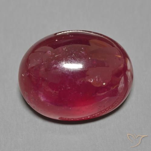 22.73ct Natürlicher tiefrot Rubin, Oval, Lichtdurchlässig
