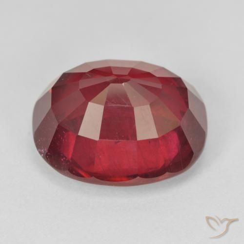 9,17 ctw natürlicher Intensives Rot Rubin, Oval, VS