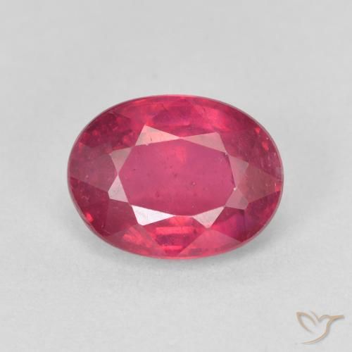 1.91ct Natürlicher Mittelrot Rubin, Oval, VS