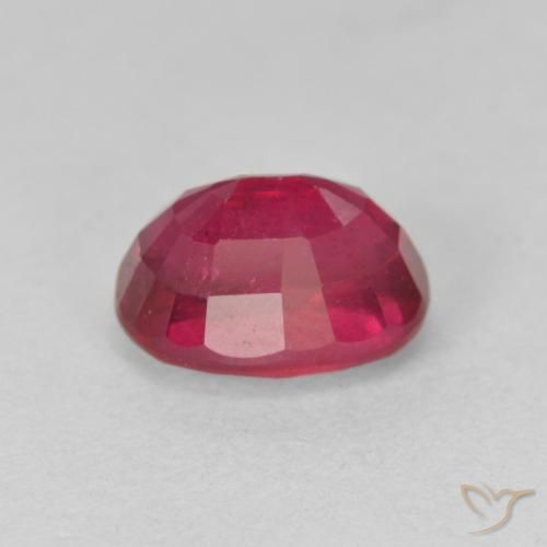 9,17 ctw natürlicher Mittelrot Rubin, Oval, VS