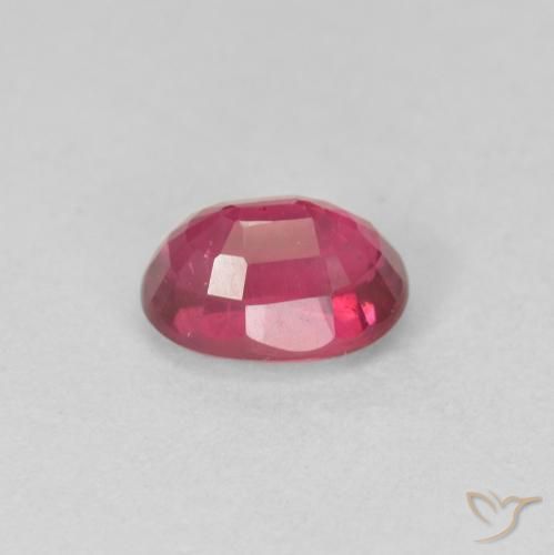 9,17 ctw natürlicher Marmelade Rot Rubin, Oval, VS