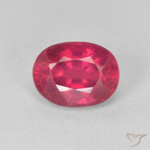 2.11ct Natürlicher Marmelade Rot Rubin, Oval, VS