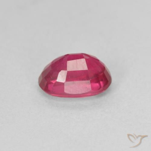 9,17 ctw natürlicher rötlich-rosa Rubin, Oval, VS