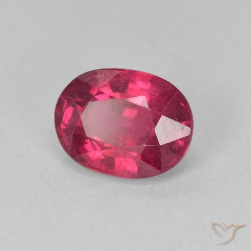 9,17 ctw natürlicher Rosaig-rot Rubin, Oval, VS