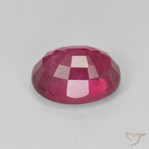 9,17 ctw natürlicher Mittelrot Rubin, Oval, VS-SI