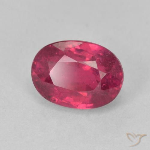 9,17 ctw natürlicher Rosaig-rot Rubin, Oval, VS