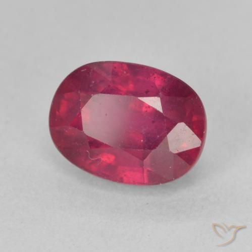 9,17 ctw natürlicher Rosaig-rot Rubin, Oval, VS