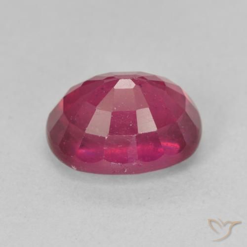 9,17 ctw natürlicher Rosaig-rot Rubin, Oval, VS