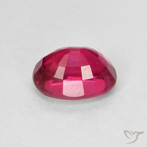 9,17 ctw natürlicher Medium Dark-Red Rubin, Oval, VS-SI