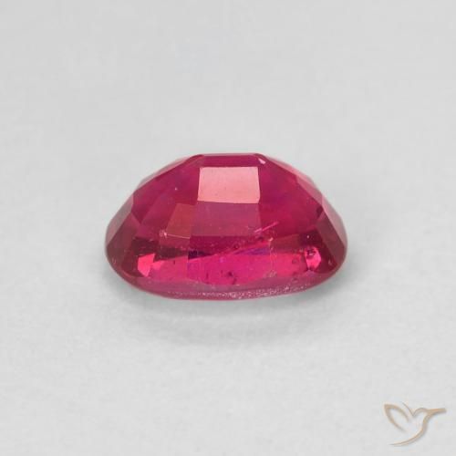 9,17 ctw natürlicher Rosaig-rot Rubin, Oval, VS