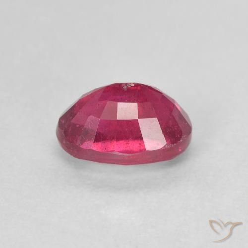 9,17 ctw natürlicher Rosaig-rot Rubin, Oval, VS