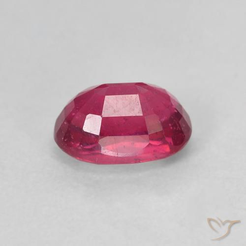 9,17 ctw natürlicher Rosaig-rot Rubin, Oval, VS