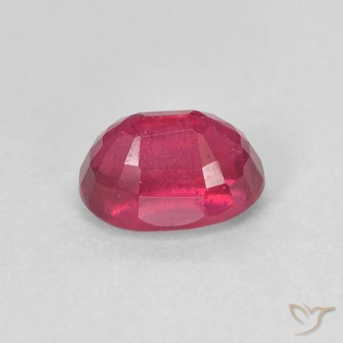 9,17 ctw natürlicher Rosaig-rot Rubin, Oval, VS
